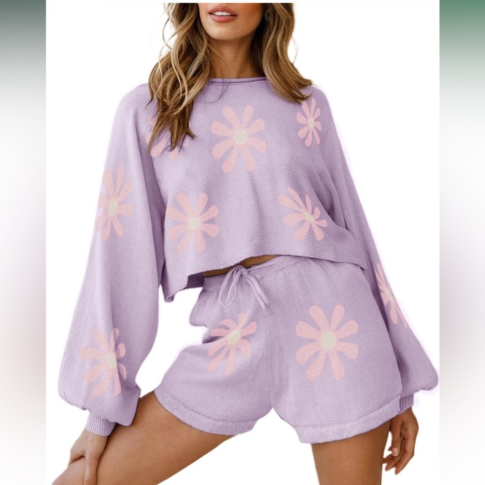 Floral Pajama Set